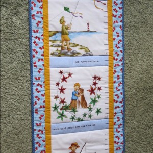 Quilted Growth Charts for Grandkids