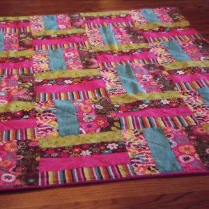 Fence Rail Baby Quilt
