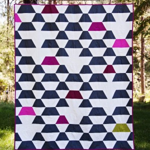 Changing Hexie Quilt