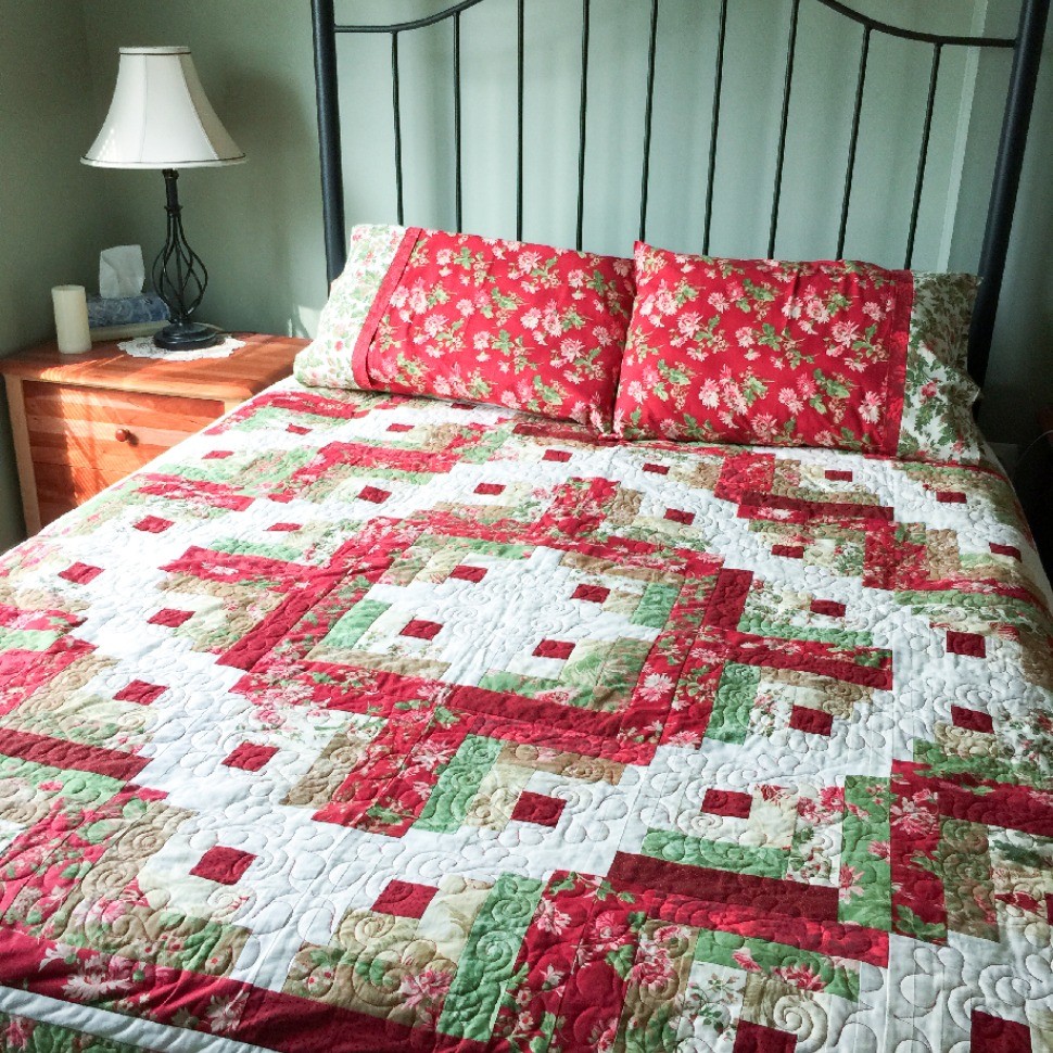 curved log cabin quilt layouts