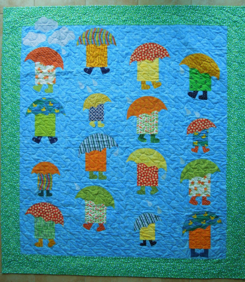 Dancing In The Rain Quiltsby me