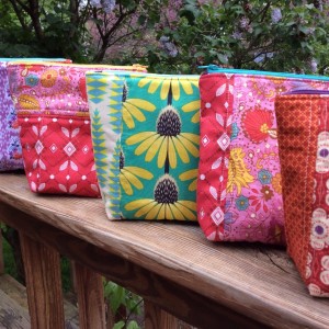 Zipper Pouches for Mother's Day 2014