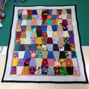  Doll quilt and flag