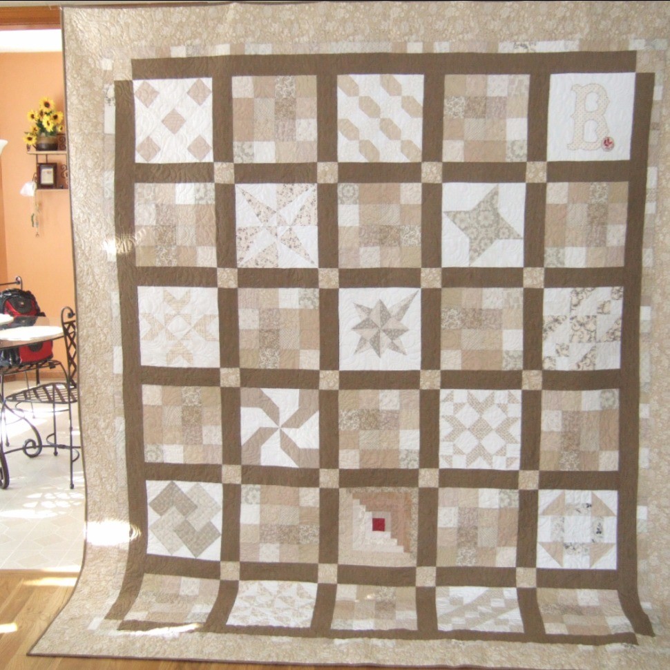 Wedding Quilt for Emily and Kiel