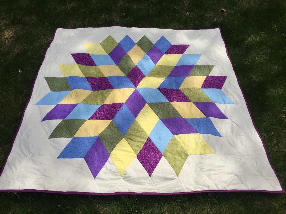 Colorful Star Quilt