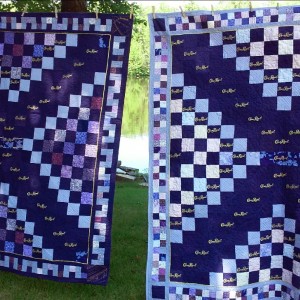 Double Crown Royal quilts