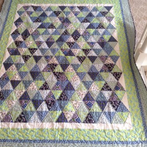 Triangle quilt