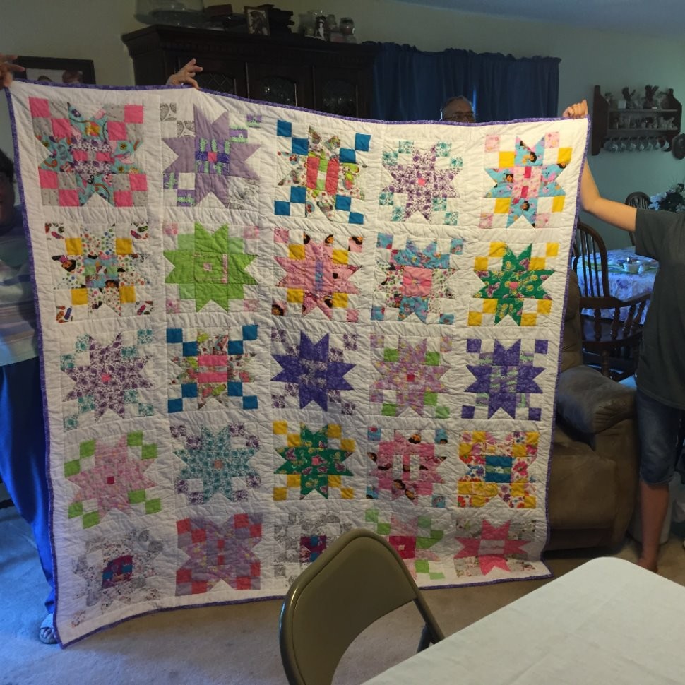 Colleen's first quilt