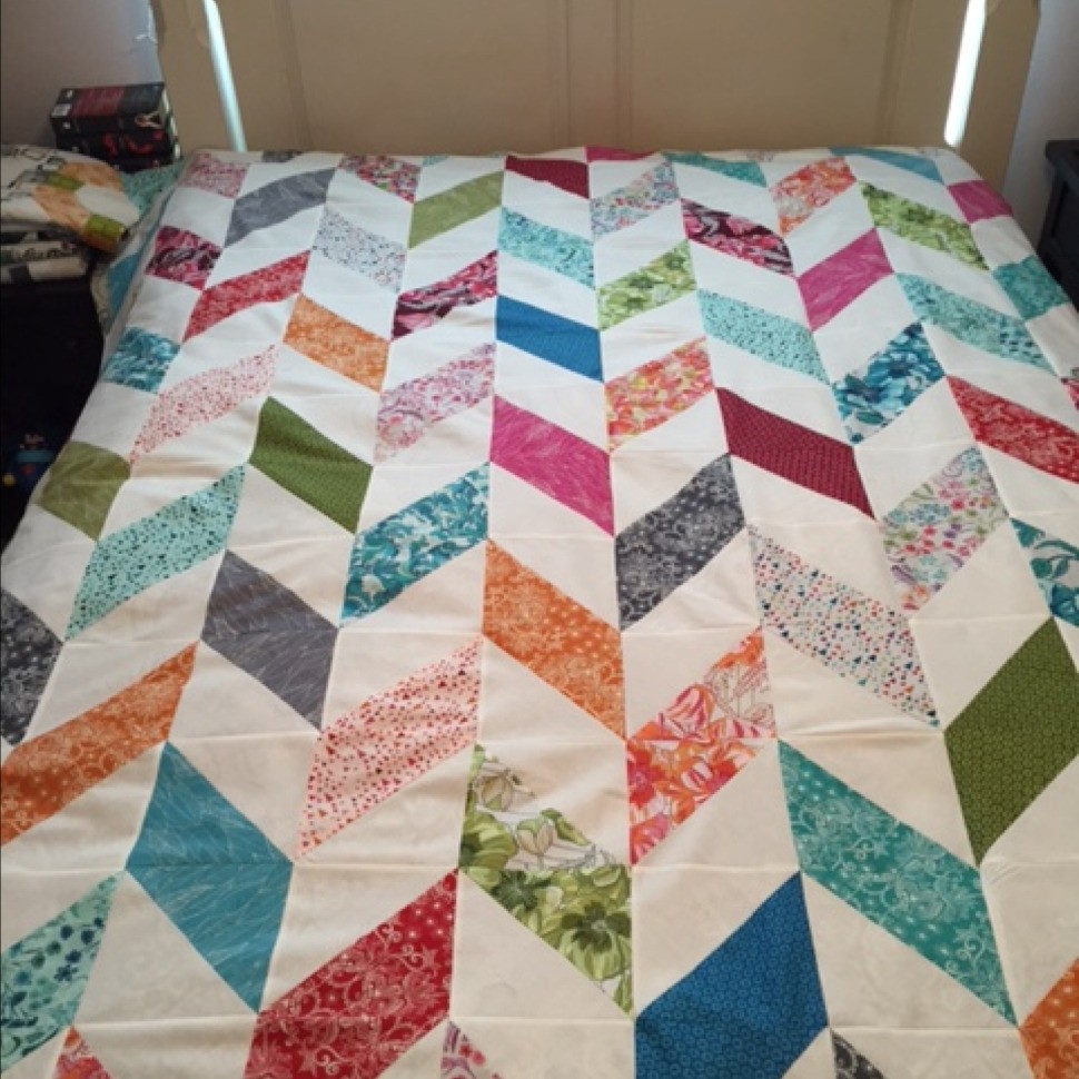 Herringbone quilt