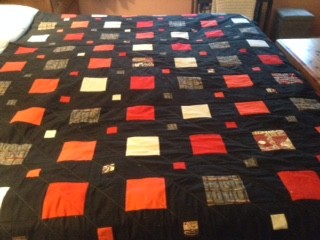 Tyler's Floating Square Quilt