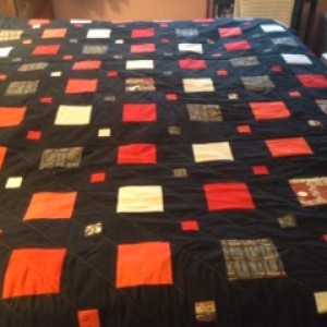 Tyler's Floating Square Quilt