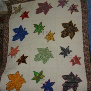 Leaf quilt