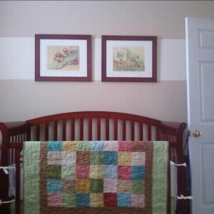 Charm Square Baby Quilt