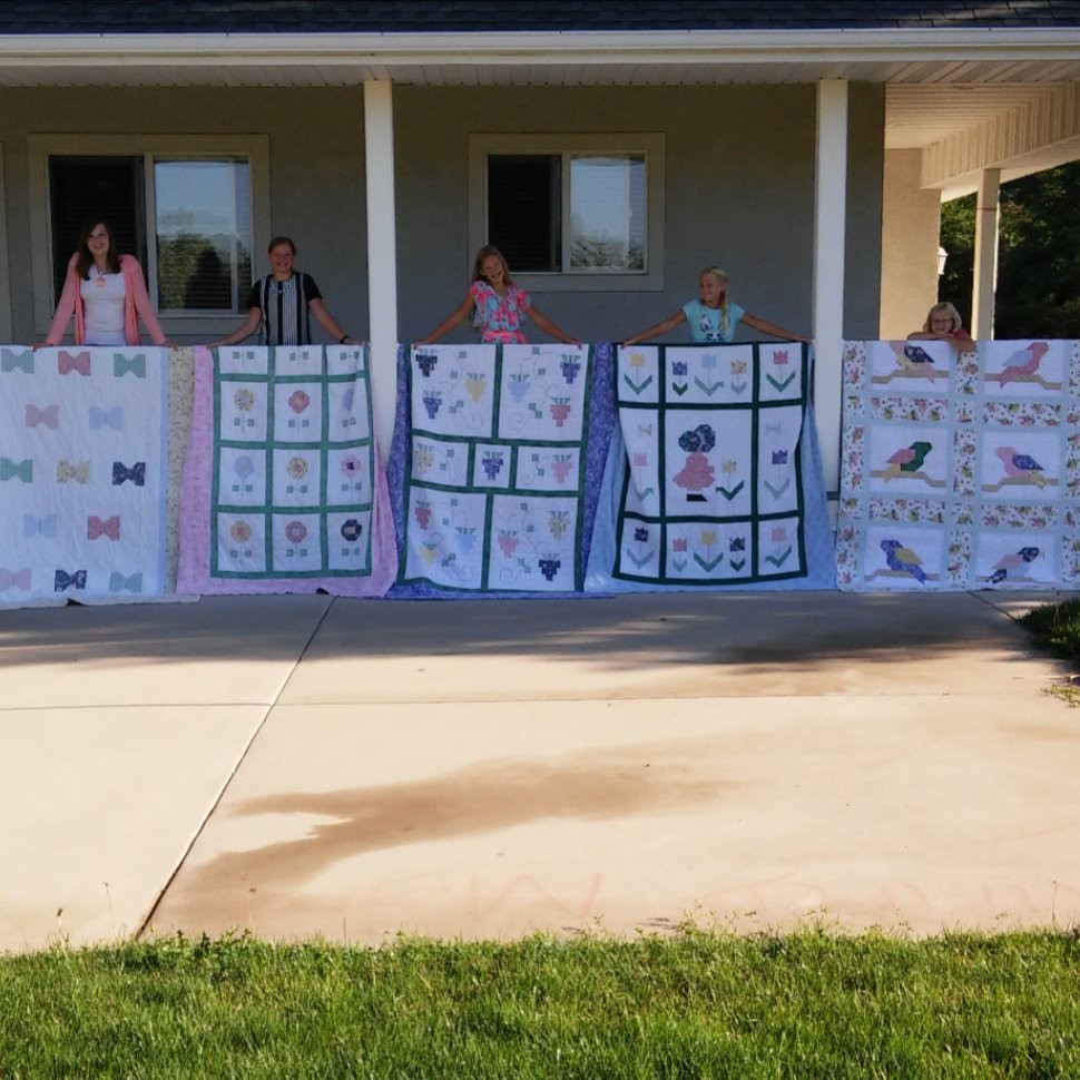 Five Girls' Quilts