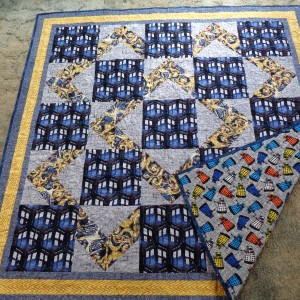 Doctor Who quilt