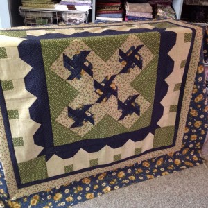Picket fence quilt