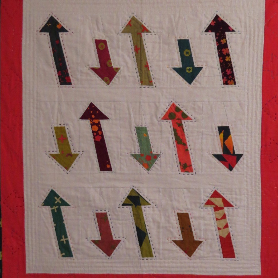 Any Which Way Mini Quilt