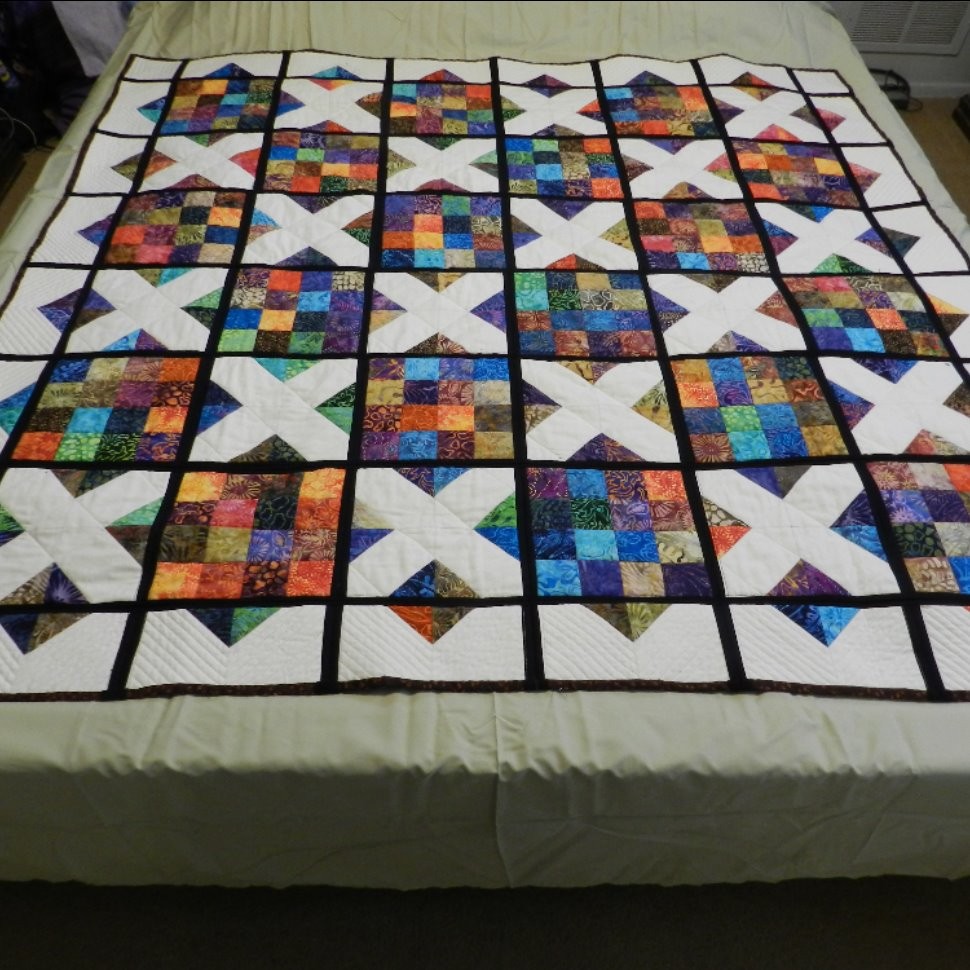 A MIX BREED, OOPS - A MIX QUILT, 