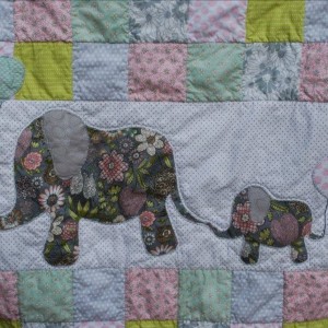 Breckyns elephant quilt
