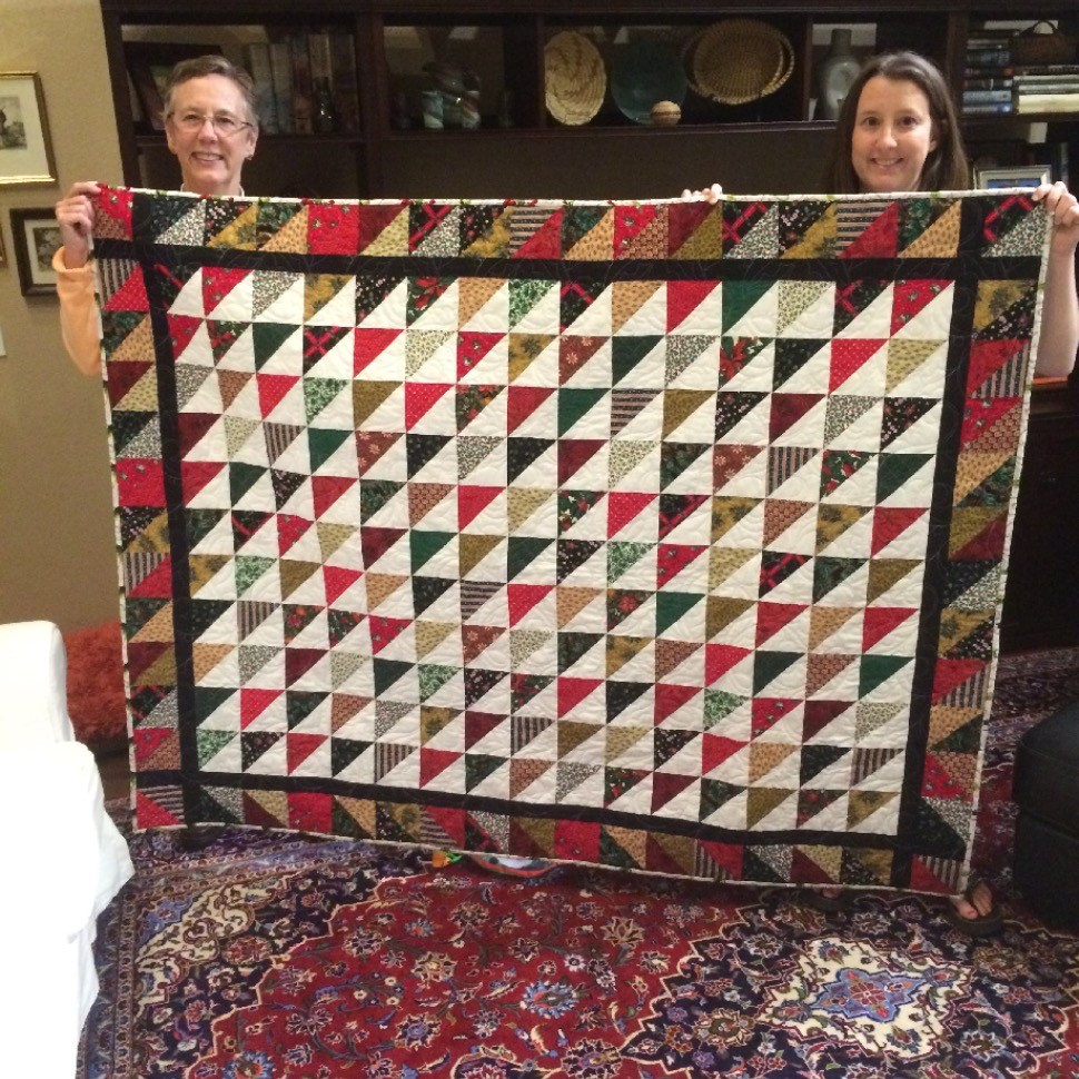 Christmas Quilts for the Girls