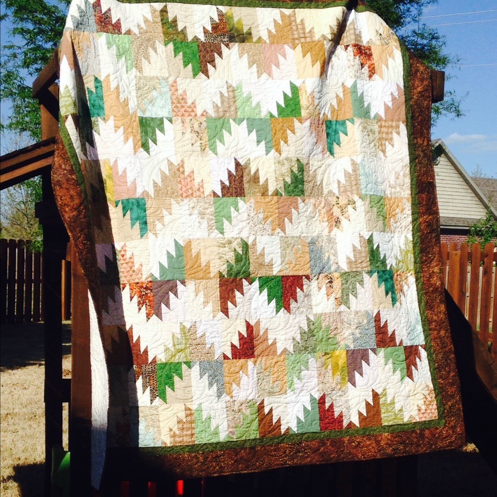 Scrappy Mountain Majesty Quilt