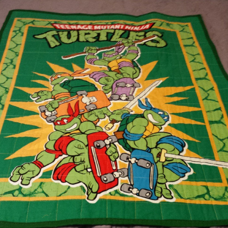 Ashton's TMNT's quilt